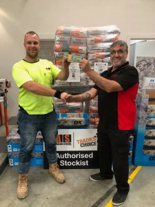 Cash Back Winner Matt Copeland and the team at MJC Tile & Stone at Tiler Trade Outlet