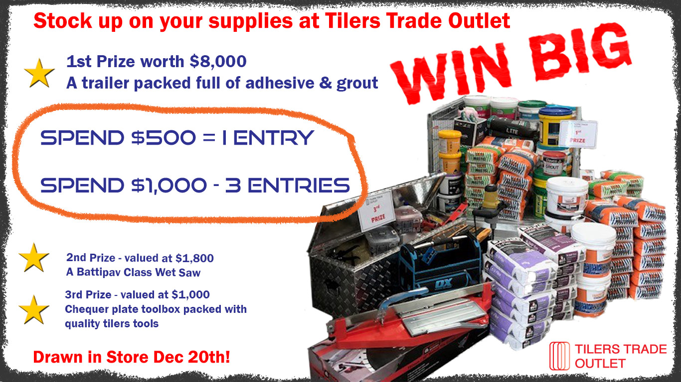 Tilers Tradie Bucket flyer Tilers Trade Outlet Tradies Bucket Promo