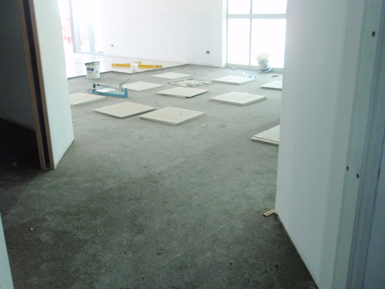 damtech acoustic underlay reduces noise tilers trade outlet - damtech underlay preparation